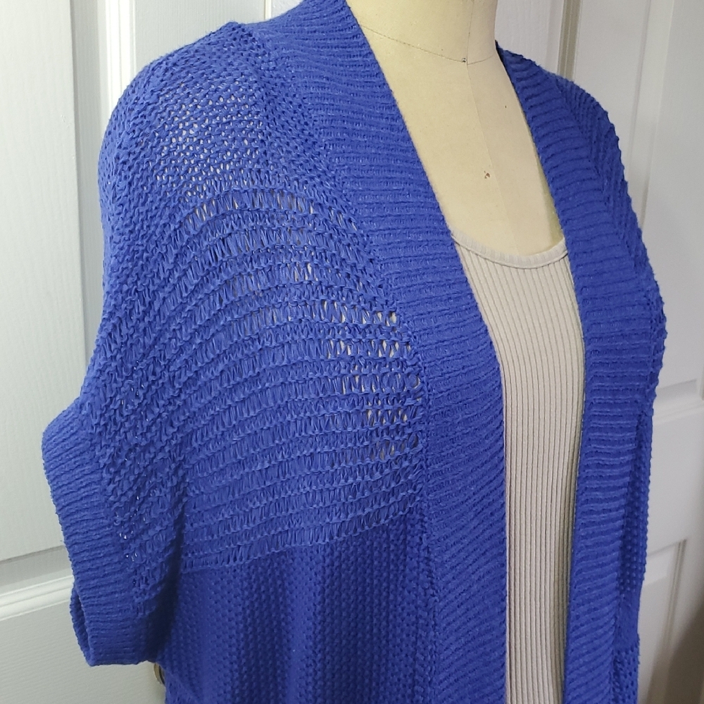 Knit Short Sleeve Sweater - Size L (14-16) - Picture 2 of 11